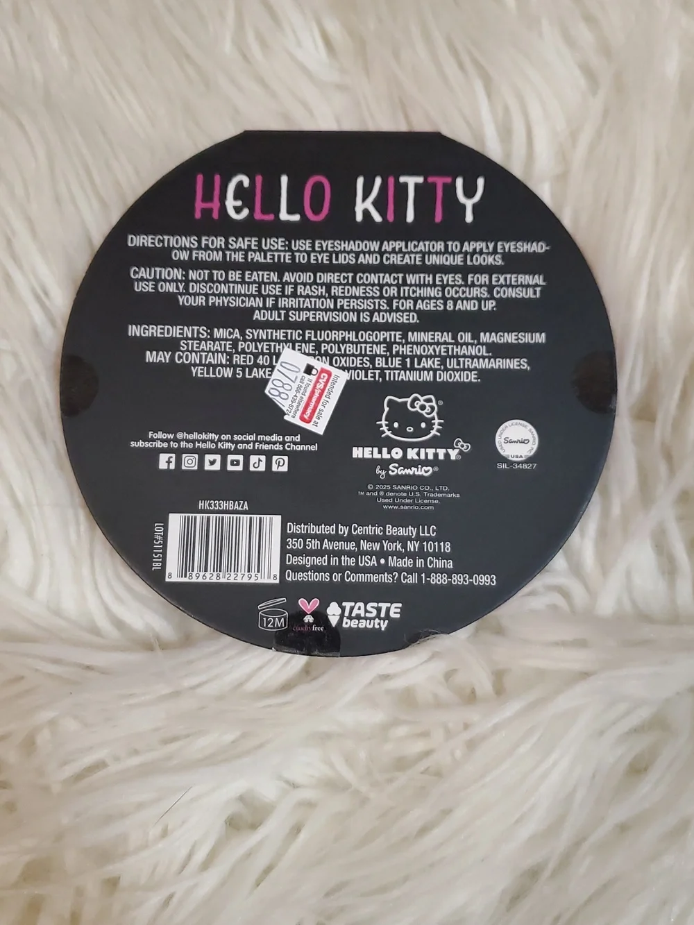 Hello Kitty Eyeshadow Palette